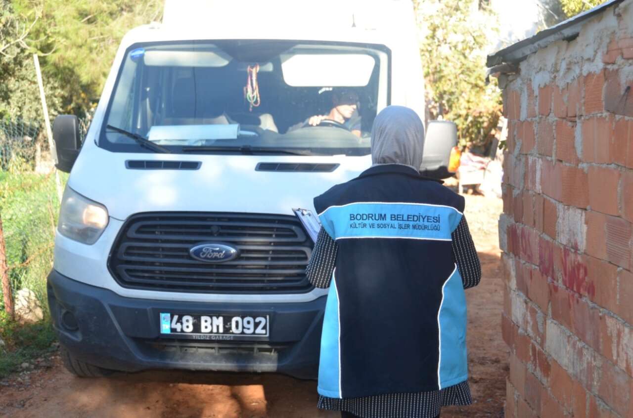 Bodrum’da Özel Gereksinimli Vatandaşlara  Belediye Eliyle Destek 8